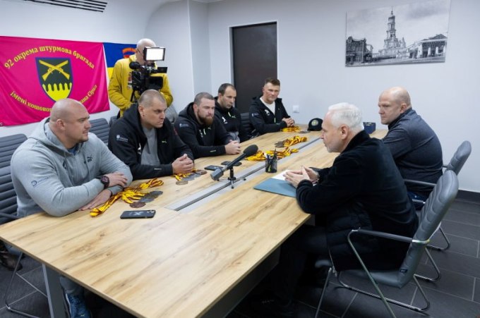 Мер Харкова Ігор Терехов привітав ветеранів, які вибороли 49 медалей у Мадриді